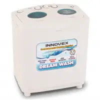 Innovex WMDSAN65P Semi Automatic 6.5kg Washing Top Loader Machine - White