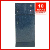 Sisil Refrigerator Double Door  - 185L  Blue Floer, Sisil Frdge, Sisil Blue Fridge