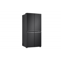 LG 464L Multi Door Refrigerator with Smart Inverter Linear Compressor in Matt Black -GF-B4532MC