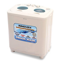 Innovex Washing Machine - 6.5Kg - White - DSAN 65