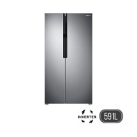 Samsung 591L Side-By-Side Refrigerator SMGRS55K5010S9