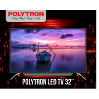 Polytron 32 inch LED TV (3 Years Warranty) Made in Indonesia
