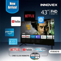 Innovex 43 Inch Smart Full HD TV With Wifi - ITVE431S - 3 years damro warranty
