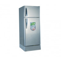 ABANS 185L Defrost Double Door Refrigerator with Base - Silver