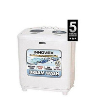 Innovex DSAN65 Semi Automatic 6.5kg Washing Top Loader Machine - White