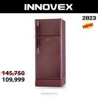 Innovex 180L Double Door Refrigerator | NEW | 10 Years Warranty